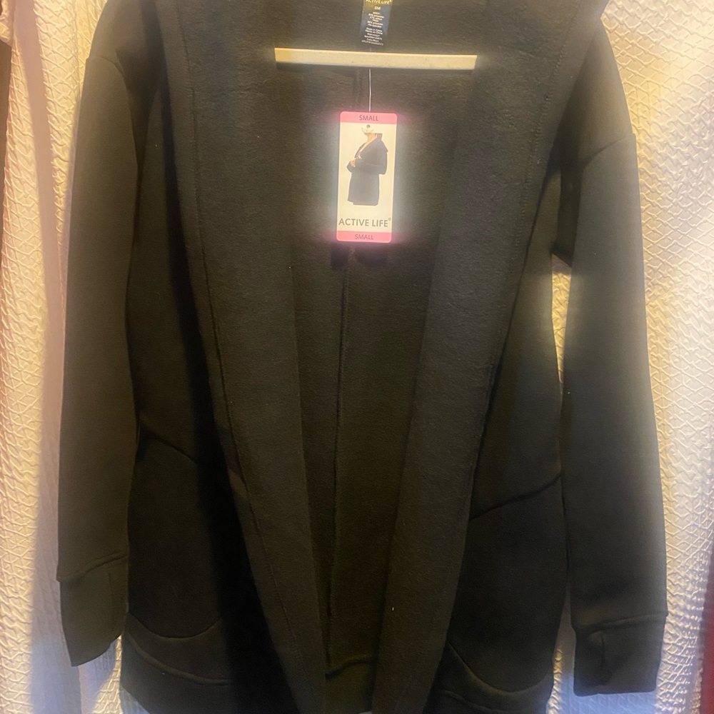 Active Life Black Hoodie